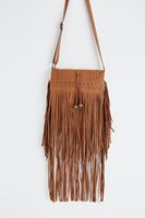 Bayan Kahverengi Püsküllü Çanta