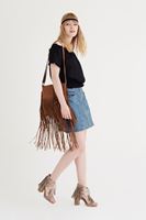 Bayan Kahverengi Püsküllü Çanta