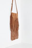 Bayan Kahverengi Püsküllü Çanta