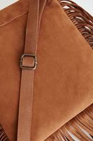 Bayan Kahverengi Püsküllü Çanta