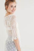 Bayan Sarı Bağcık Detaylı Örme Elbise