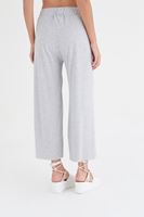 Bayan Gri Bol Pantolon