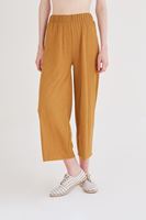 Bayan Turuncu Bol Pantolon