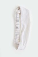 Bayan Krem Lastikli Saç Bandı