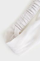 Bayan Krem Lastikli Saç Bandı