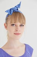 Bayan Mavi Saç Bandı