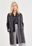 Bayan Füme Yün Yelek