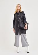 Bayan Füme Yün Yelek