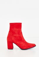 Bayan Kırmızı Topuklu Bilek Bot