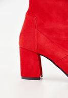 Bayan Kırmızı Topuklu Bilek Bot