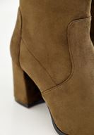 Bayan Yeşil Topuklu Bilek Bot