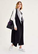 Bayan Çok Renkli Çift Taraflı Yelek