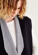 Bayan Çok Renkli Çift Taraflı Yelek