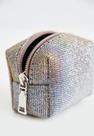 Bayan Altın Simli Mini Cüzdan