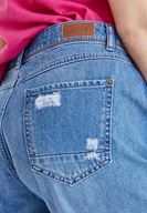 Bayan Mavi Jean Şort