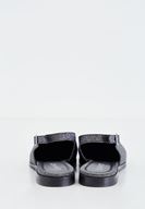 Bayan Gümüş Arkası Açık Ayakkabı