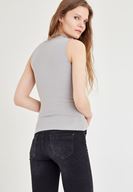 Bayan Gri Balıkçı Yaka Atlet