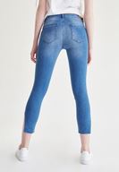 Bayan Mavi Dizi Yırtık Jean