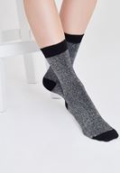 Bayan Gümüş Simli Çorap1