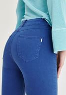 Bayan Mavi Yüksek Bel Skinny Pantolon