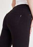 Bayan Siyah Yüksek Bel Skinny Pantolon