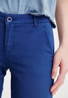 Bayan Mavi Boru Paça Pantolon