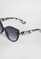 Bayan Çok Renkli Yuvarlak Köşeli Ayna Detaylı Gözlük