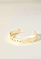 Bayan Çok Renkli Üçgen Detaylı Bileklik