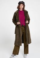 Bayan Mor Balıkçı Yaka Uzun Kollu Triko