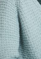 Bayan Mavi Yaka Detaylı Uzun Hırka