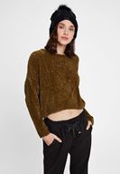 Bayan Yeşil Şönil Triko