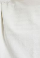 Bayan Krem Sırt Baskılı Sweatshirt