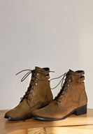 Bayan Yeşil Tokalı Bağlama Detaylı Bot