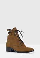 Bayan Yeşil Tokalı Bağlama Detaylı Bot