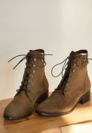 Bayan Yeşil Tokalı Bağlama Detaylı Bot