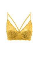 Bayan Yeşil Biye Detaylı Dantelli Büstiyer