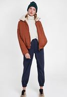 Bayan Krem Yumuşak Dokulu Boğazlı Triko