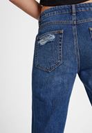 Bayan Mavi Girlfriend Denim Pantolon