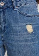 Bayan Mavi Girlfriend Denim Pantolon