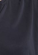 Bayan Siyah Yumuşak Dokulu V Yaka Bluz