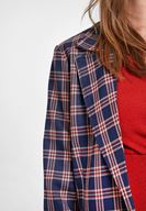 Bayan Çok Renkli Ekose Blazer