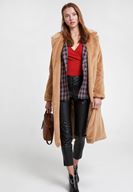 Bayan Çok Renkli Ekose Blazer