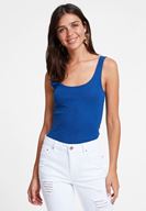 Bayan Lacivert Askılı U Yaka Basic Atlet