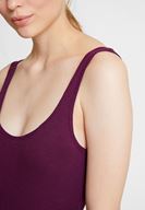 Bayan Mor Askılı U Yaka Basic Atlet