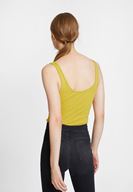 Bayan Yeşil Askılı U Yaka Basic Atlet