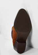 Bayan Kahverengi Lastikli Bot