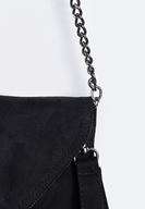 Bayan Siyah Zincir Askılı Zarf Çanta