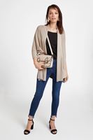 Bayan Siyah Bot Yaka Modal Karışımlı Tişört