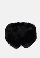 Bayan Siyah Suni Kürk Kısa Boyunluk