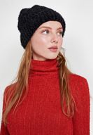 Bayan Siyah Şönil Bere